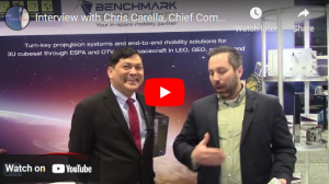 Chris Carella, Chief Commercial Officer of small satellite manufacturer Benchmark Systems.PNG